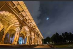 The Diwan-i-Am, or Hall of Audience, is a room in the Red Fort of Delhi where the Mughal emperor Shah Jahan (1628-1656) and his successors received members of the general public and heard their grievances.