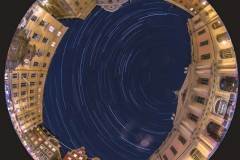 Captivating Star Trails captured over Stockholm SkyDome, from the Old Town Square of Stortorget. Nothing to do with the famous syndrome from this capital city.
Legwork by Neelam & deskwork by Aja
